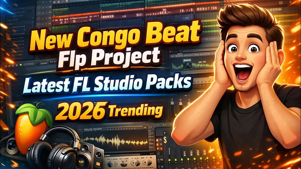 New Congo Beat Flp Project 2026 | Latest FL Studio Pack | By Dj Sai Tpl