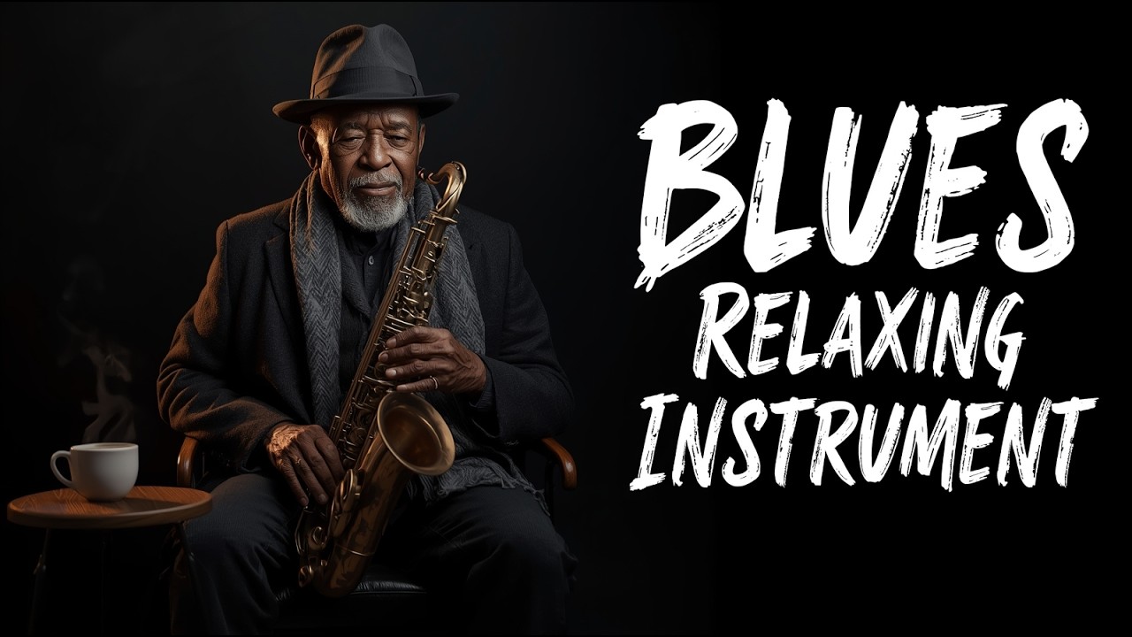 Deep Blue Rain – Slow & Soulful Guitar Mood #621