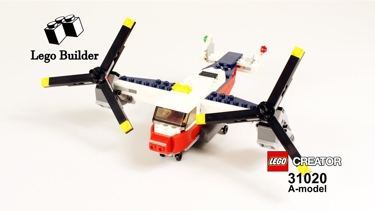 Lego Creator 31020 Twinblade Adventures A-model - Lego Speed Build