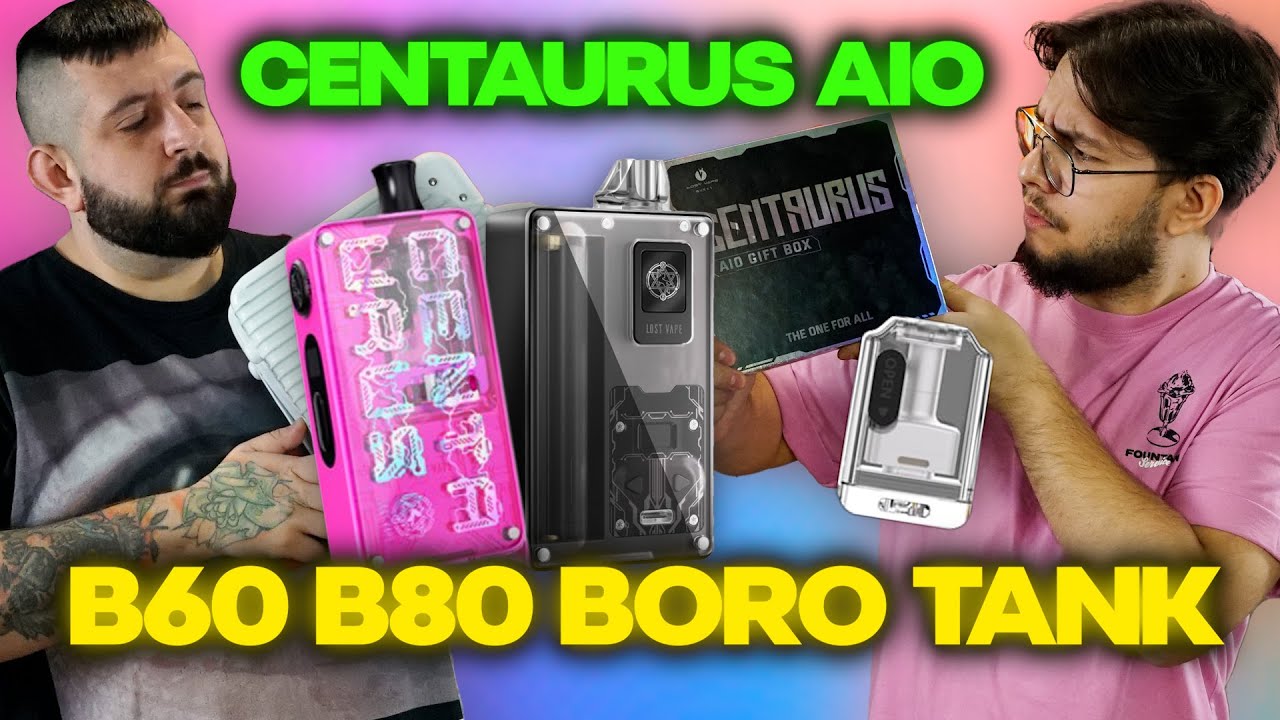 GIFT BOX LOST VAPE CENTAURUS AIO B60 & B80 [ENG]
