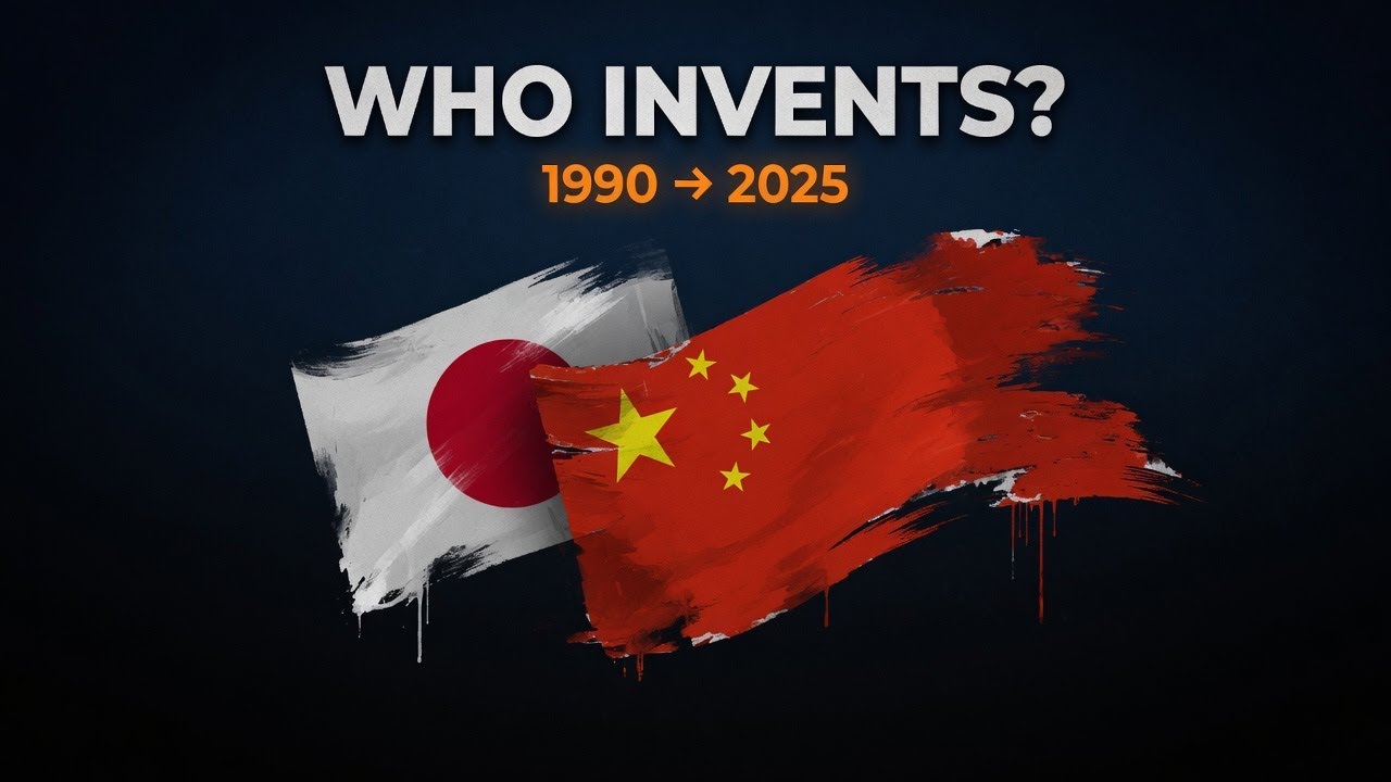 Patent Applications by Country 1990&ndash;2025: How China Went From 5,832 to 1.8 Million in 34 Years