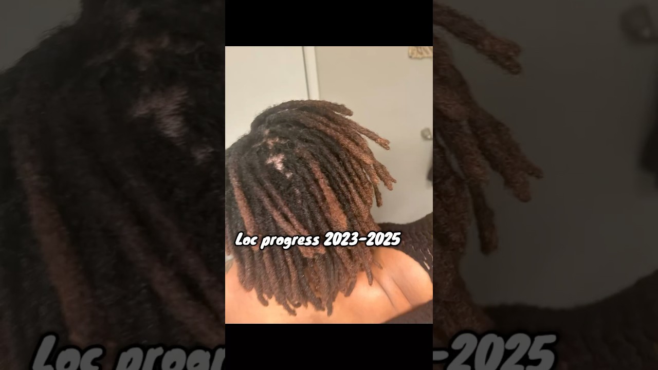 Loc progress 2023-2025 #locs #locstyles #locsjourney #sunshine #glow