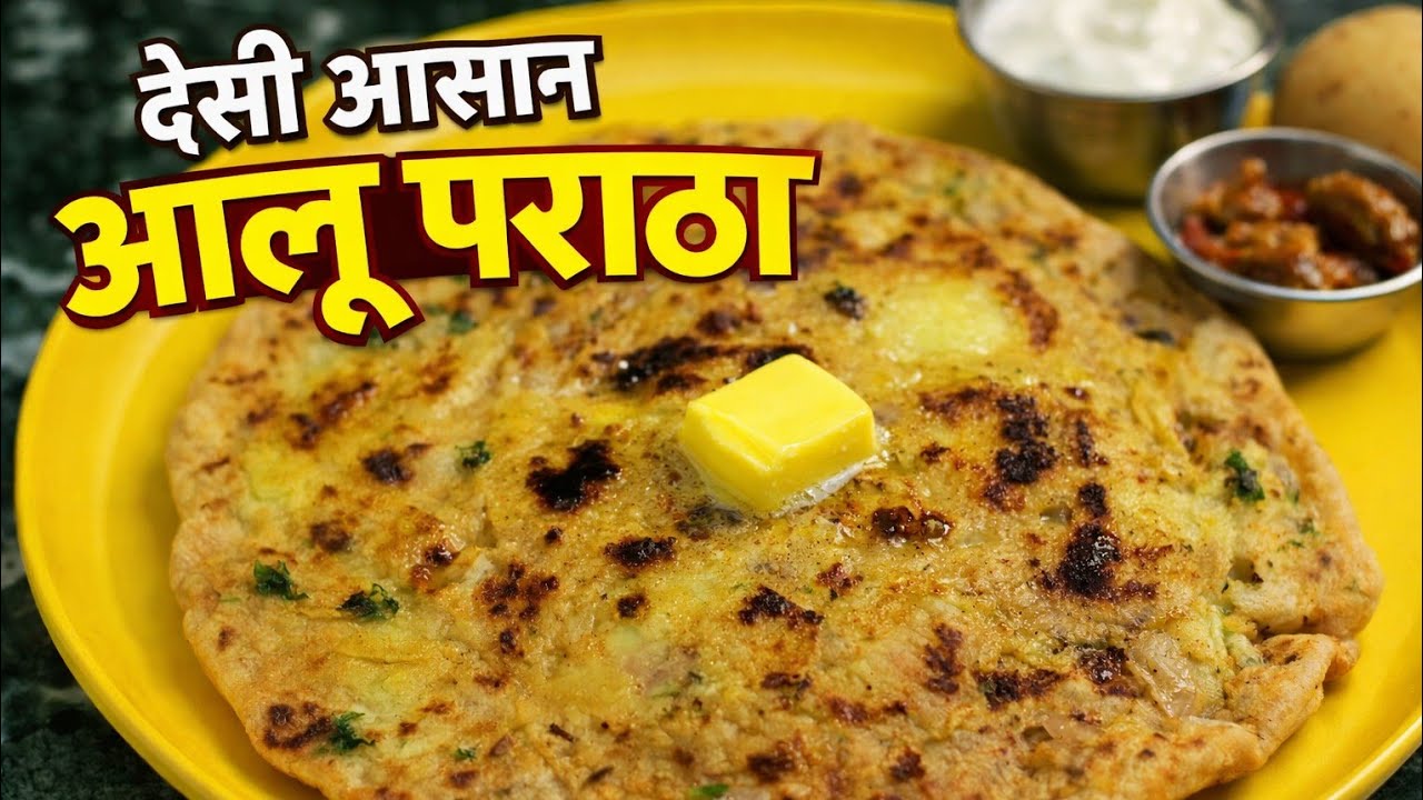 ढाबा स्टाइल आलू पराठा बनाने का सबसे आसान तरीका | Aloo Paratha Recipe