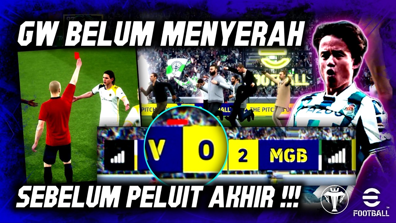 SIAPKAN MENTAL ❗ PERTANDINGAN PALING GILA !!! 😱🔥 GAMEPLAY LIGA DIVISI eFootball 2026 Mobile