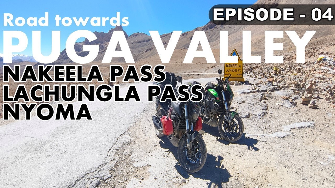 Ep-04 | Gata Loops to Nyoma | Ladakh 2025 Extreme Ride |