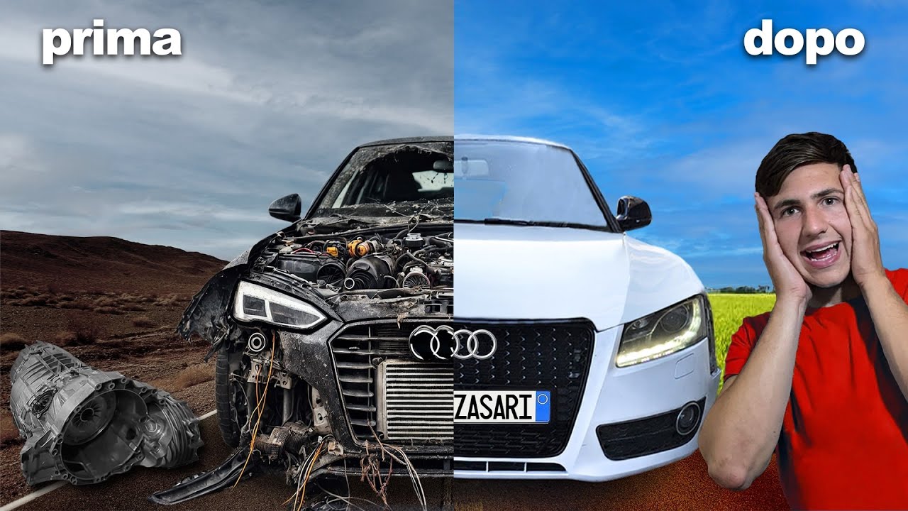 HO SISTEMATO un AUDI A5 ABBANDONATA - Video Completo