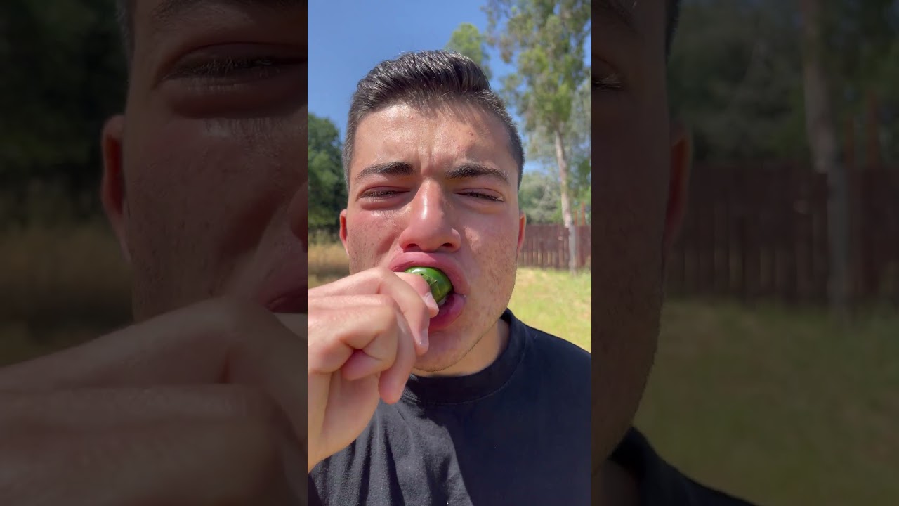 Eat 1 Jalape&ntilde;o For 1 Like 🥵