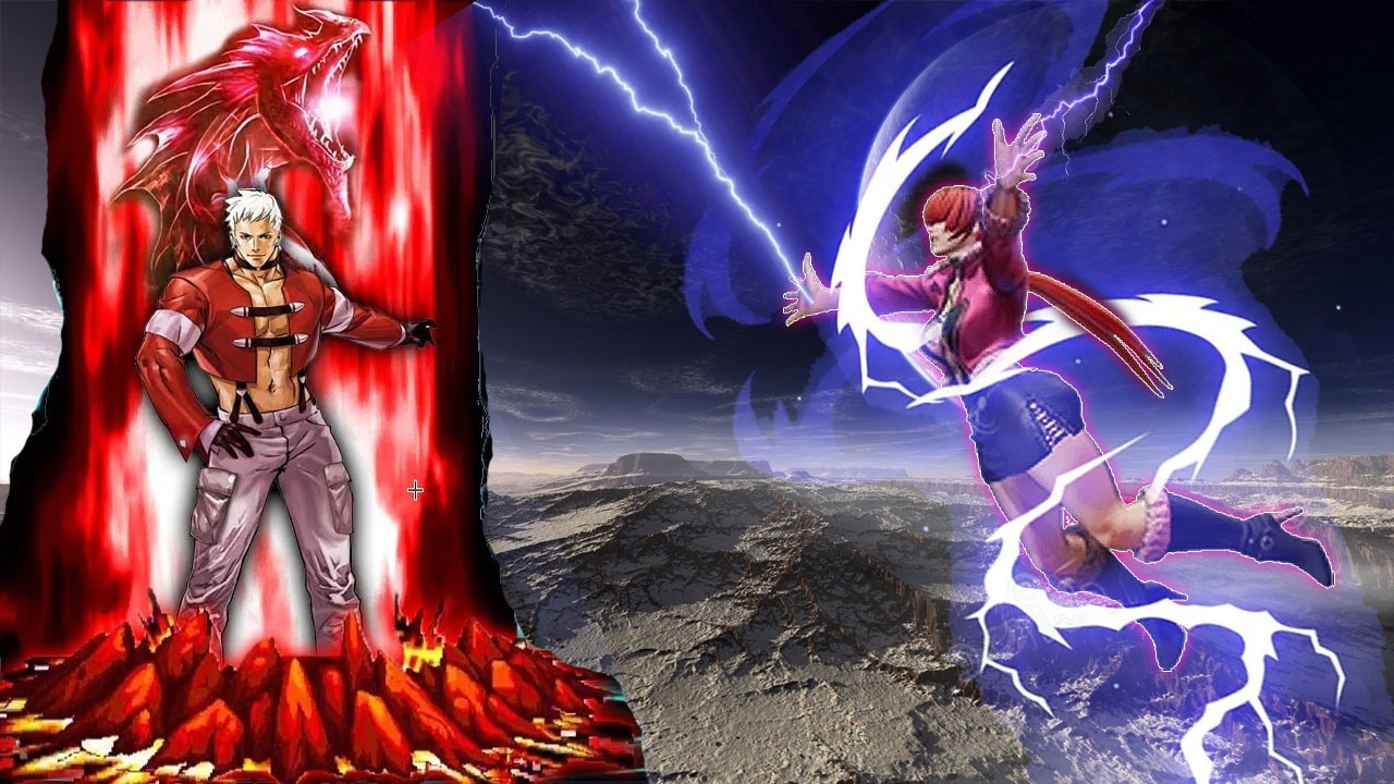 [Mugen KOF] Команда Тандера Шерми против команды Яширо Нанакасе