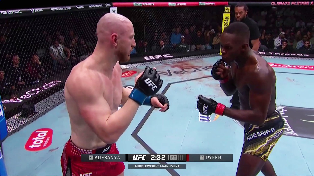 Israel Adesanya vs Joe Pyfer UFC Seattle Full Fight Recap