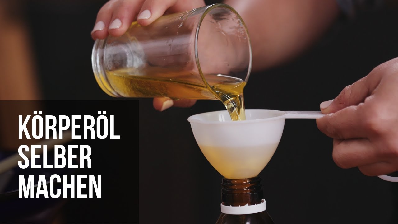 K&ouml;rper&ouml;l selber machen | mit &auml;therischen &Ouml;len