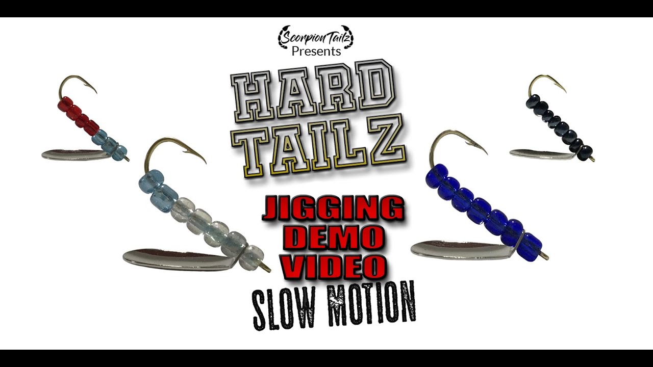 Scorpion Tailz - Hard Tailz - Lure Action Demo Video - Slow Motion