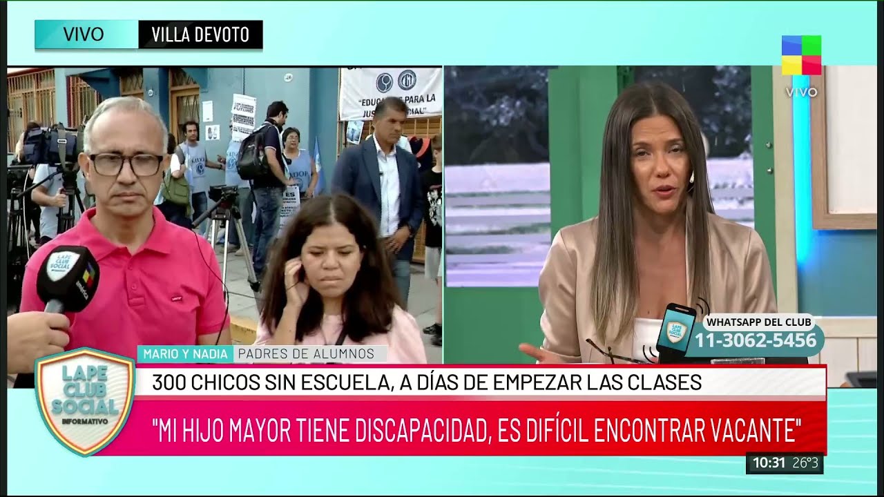 🔴VILLA DEVOTO: A DÍAS DE ARRANCAR LAS CLASES, CIERRA LA ESCUELA