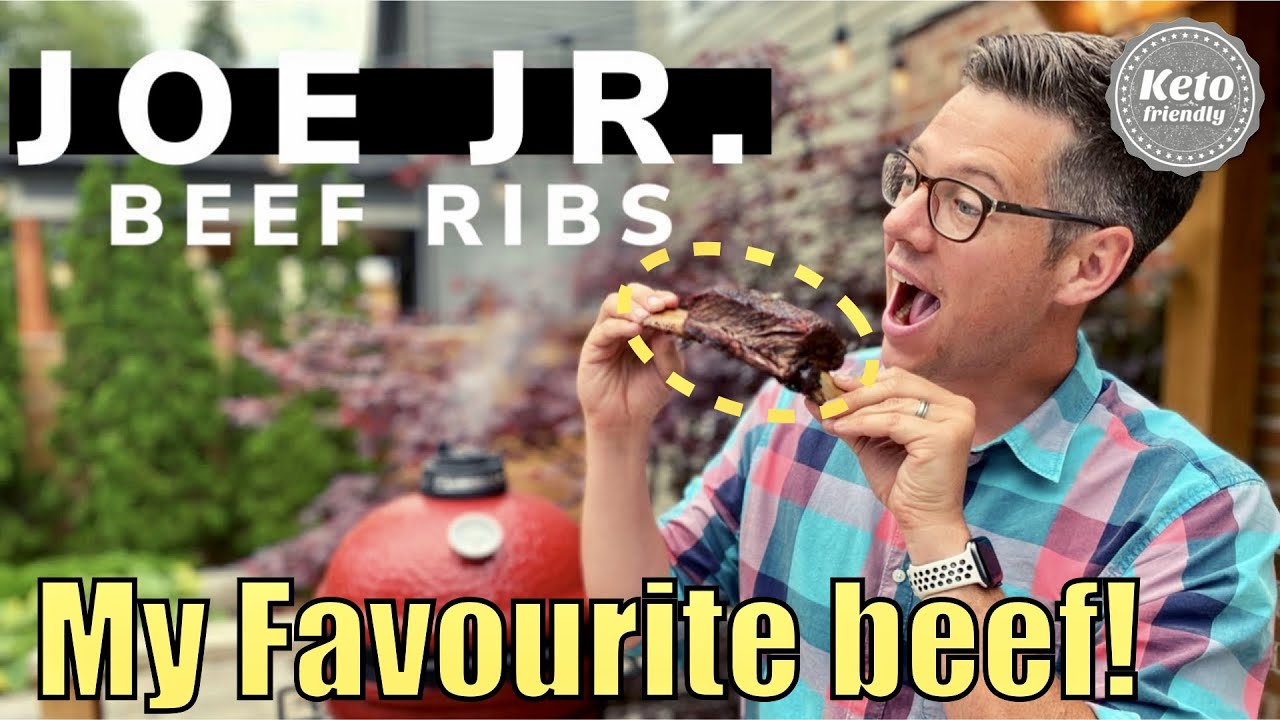 Beef Ribs on Kamado Joe Jr.   Can the Joe Jr. smoke AMAZING BBQ Beef Ribs?  |  Smoking Dad BBQ