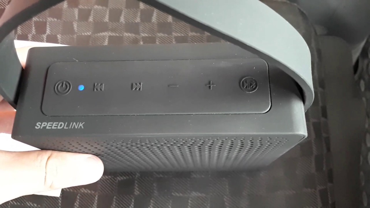 PLAYAWAVE SPEEDLINK. BLUETOOTH SPEAKER. ОБЗОР БЛЮТУЗ КОЛОНКИ