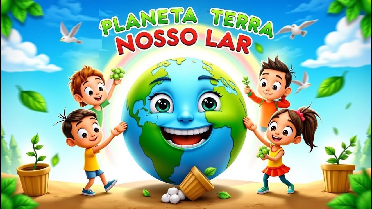 Planeta Terra, Nosso Lar | Música Infantil Educativa Meio Ambiente!