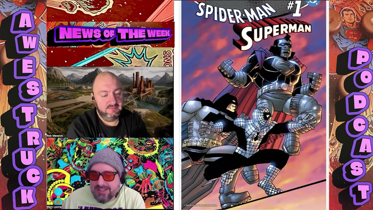 AWESTRUCK NEWS-DAY: E129 - ALEX ROSS MARVEL / FRANK MILLER / FRAZETTA FOR SALE / BAGLEY DOES CONAN