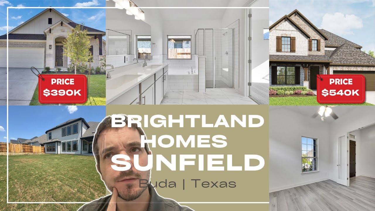 Экскурсия по Brightland Homes Sunfield | Новое строительство в Буде, Техас, 2025