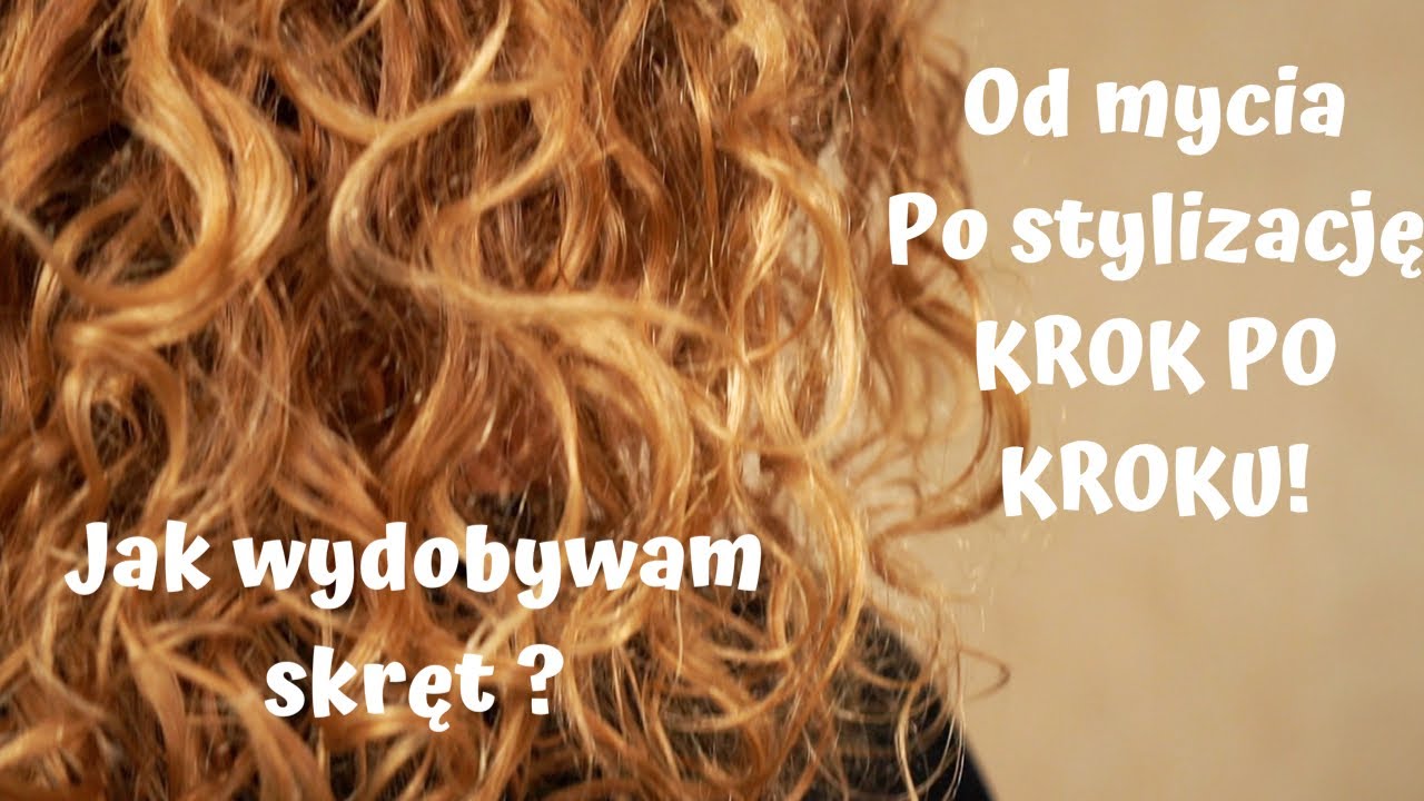 JAK WYDOBYWAM SKRĘT 🌸 CAŁY PROCES OD MYCIA PO STYLIZACJĘ 🌸 STYLIZACJA WŁOSÓW KRĘCONYCH 🌸 FALE 🌸 LOKI