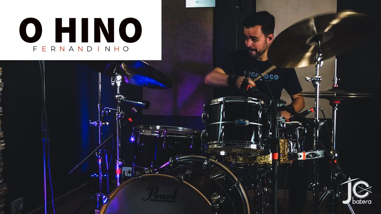 O HINO - FERNANDINHO - JC Batera (DRUM COVER)