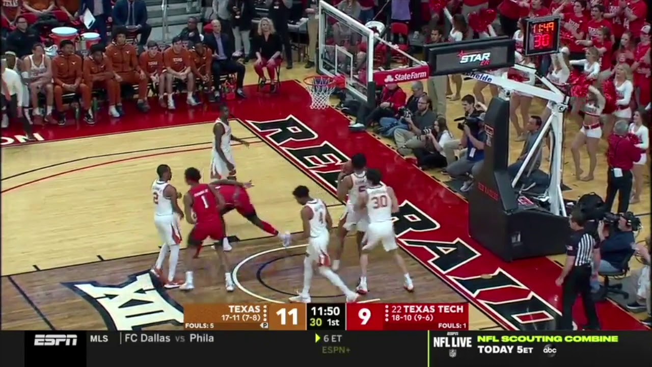 Chris Clarke Texas Tech Men's Basketball 2019-2020 Highlights