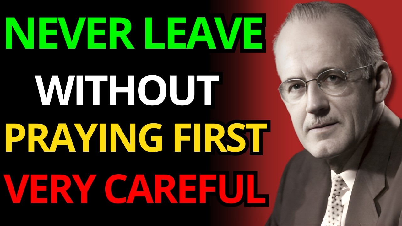 A.W. Tozer warns: Going out without praying opens doors for the enemy to attack you.