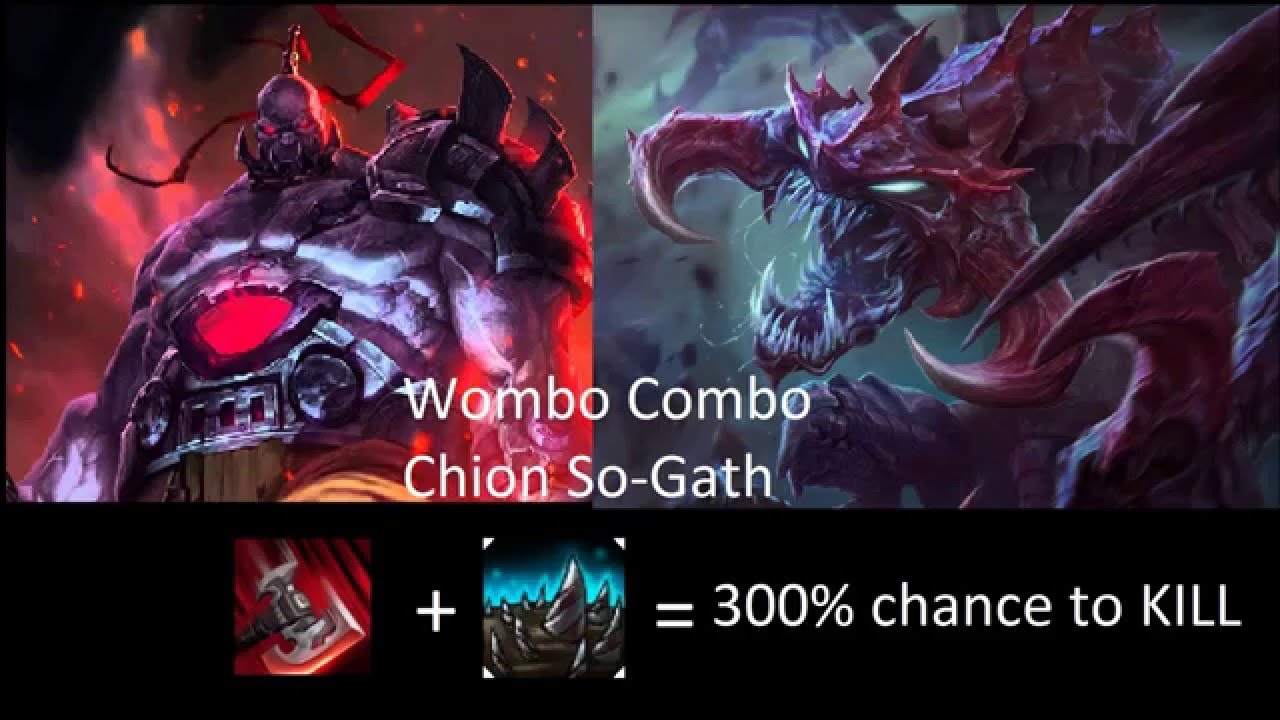 League Of Legends - Wombo Combo : Sion - Cho'Gath