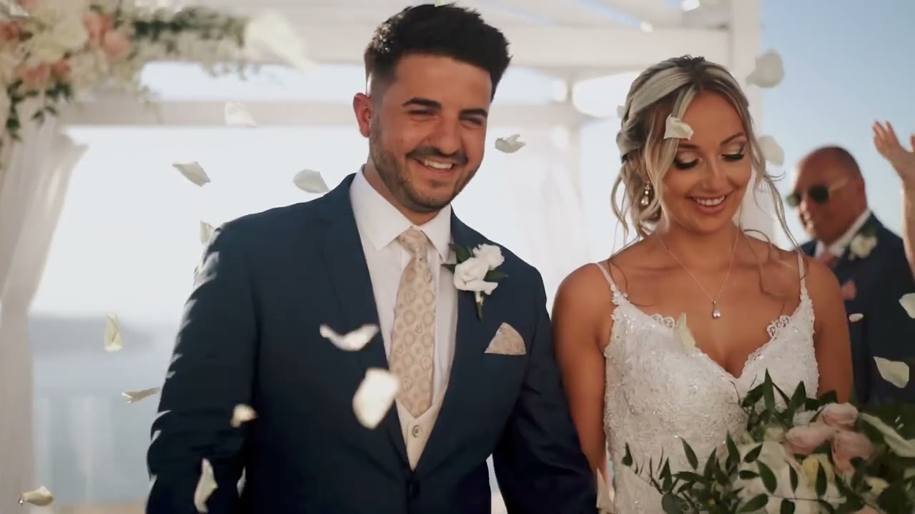 𝗘𝗠𝗜𝗟𝗬 𝗔𝗡𝗗 𝗞𝗜𝗘𝗥𝗔𝗡 • Wedding video • Andromeda, Santorini