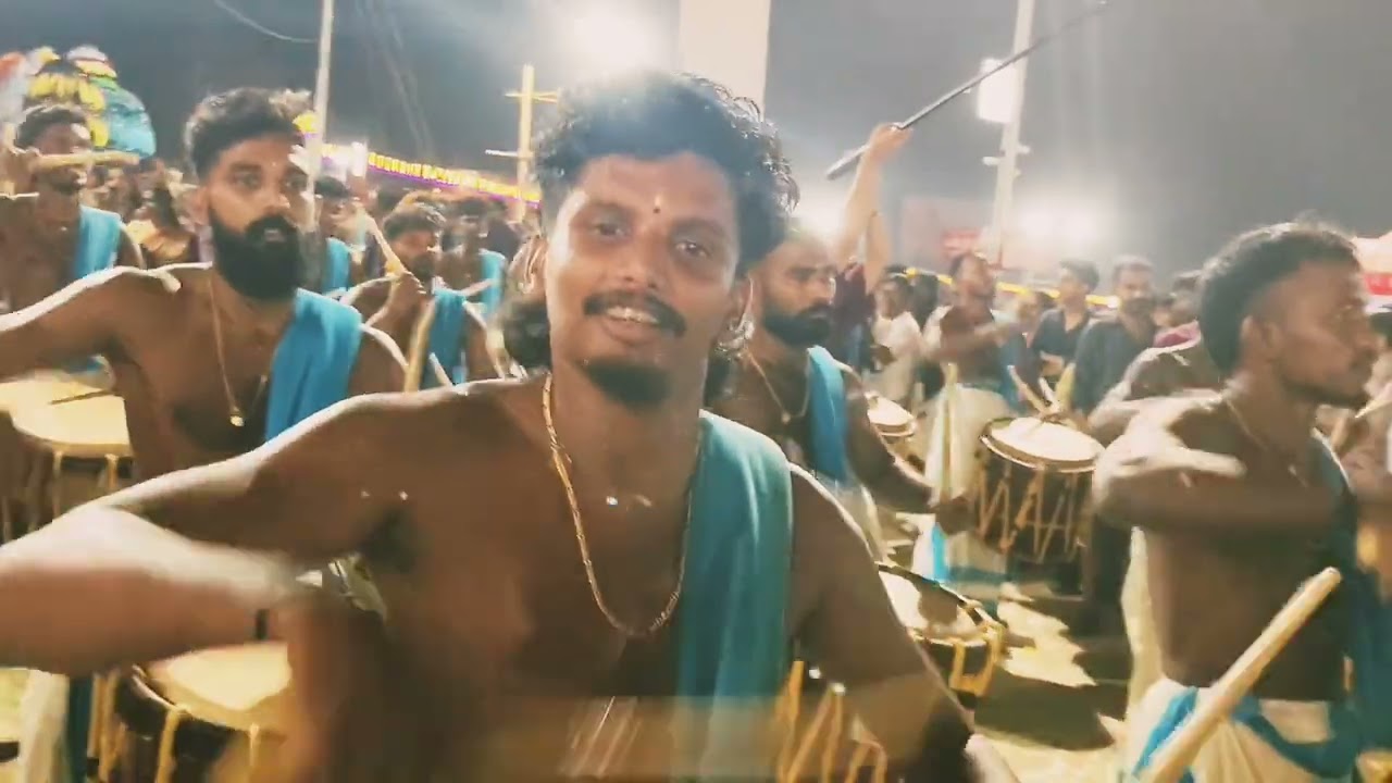 കുറുമാലിക്കാവ് ഉത്സവം 🔥ചെണ്ടമേളത്തിന്റെ ആവേശം | തൃശ്ശൂർ കുറുമാലി Kurumalikavu Temple Festival.