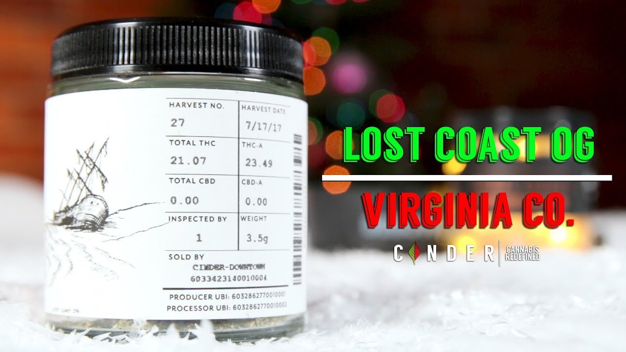 Weed Strain Review | Lost Coast OG from Virginia Company