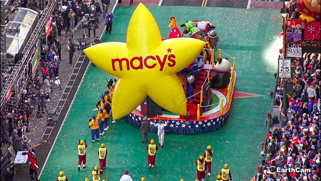EarthCam Live:  Thanksgiving Day Parade (Herald Square, New York City)