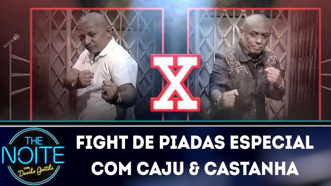 Fight de Piadas Especial com Caju & Castanha | The Noite (09/05/19)
