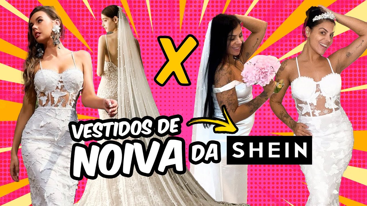 TESTANDO VESTIDOS DE NOIVA DA SHEIN