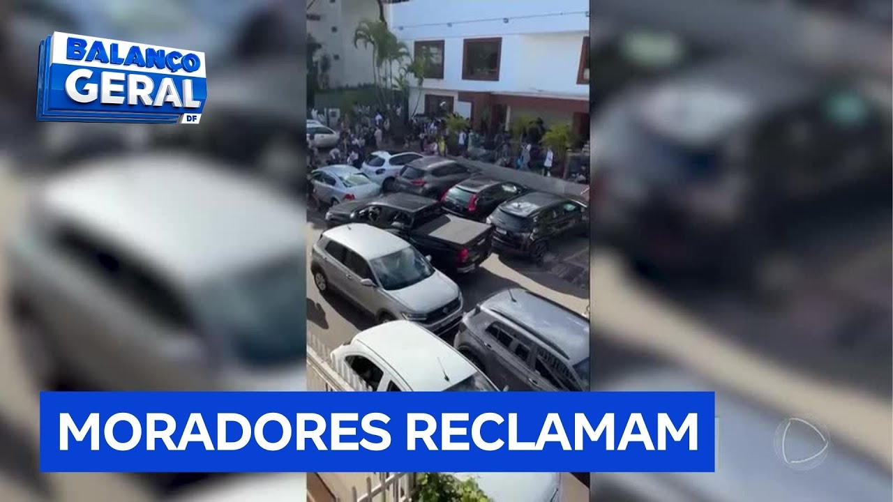 Detran avalia trânsito congestionado causado por escola na Asa Norte, em Brasília | Balanço Geral DF