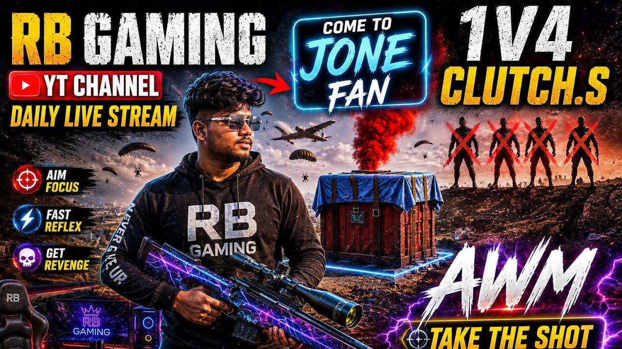 Live streaming of RB gaming Yt