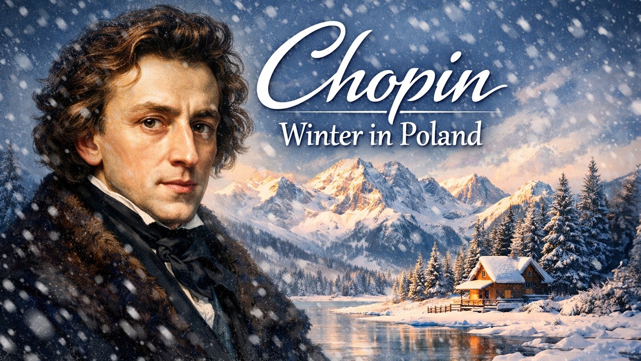 Poland in Winter 🇵🇱 | The Most Beautiful Scenes with Chopin ❄️