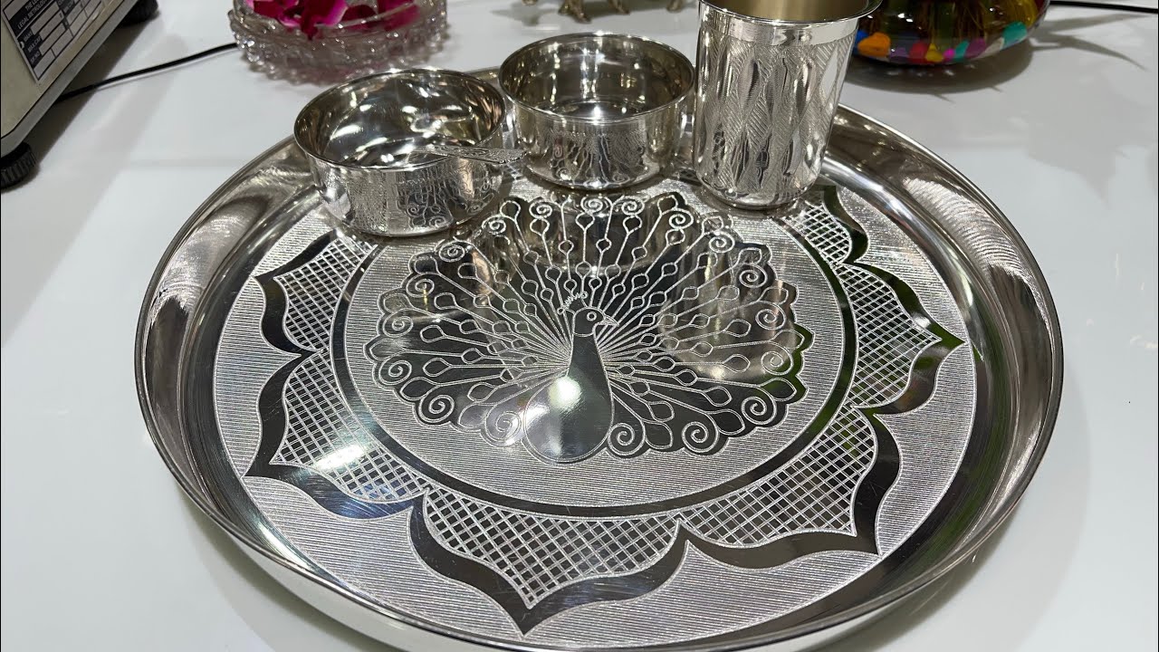 This Chandi Ka Thali Set Is So Pretty! (And It's Perfect for Dinner Tonight!)