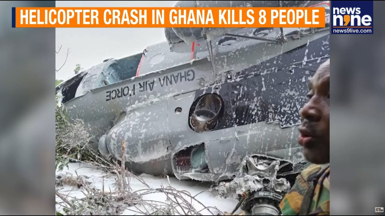Ghana Helicopter Crash Kills Defence & Environment Ministers | Probe Underway | News9