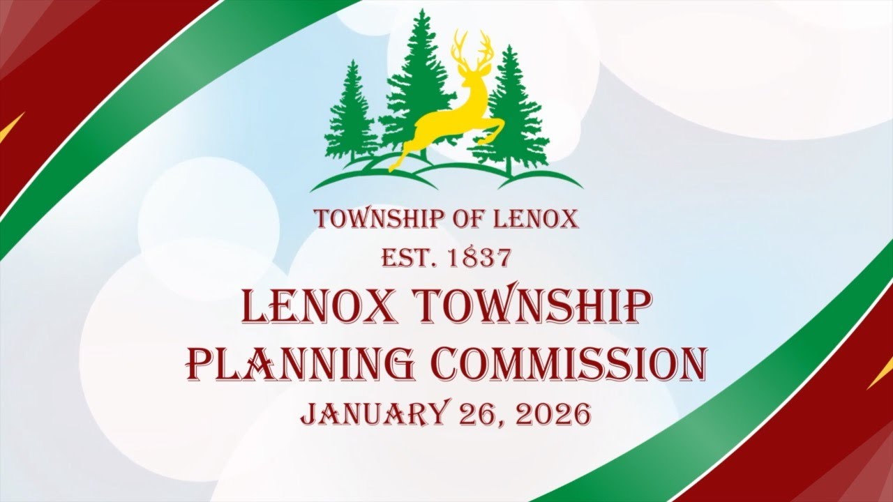 Заседание комиссии по планированию поселка Ленокс (26.01.2026)