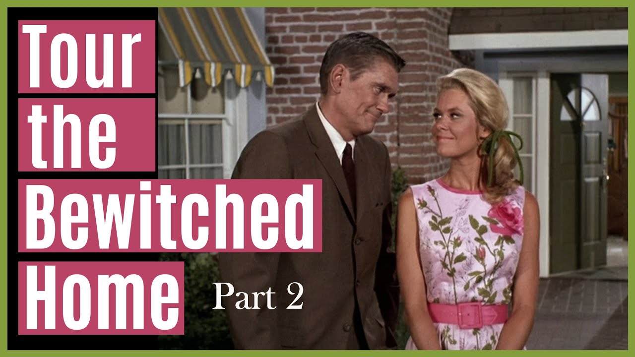 Tour the Bewitched Home, Part 2, Upstairs & Backyard [CG Tour]