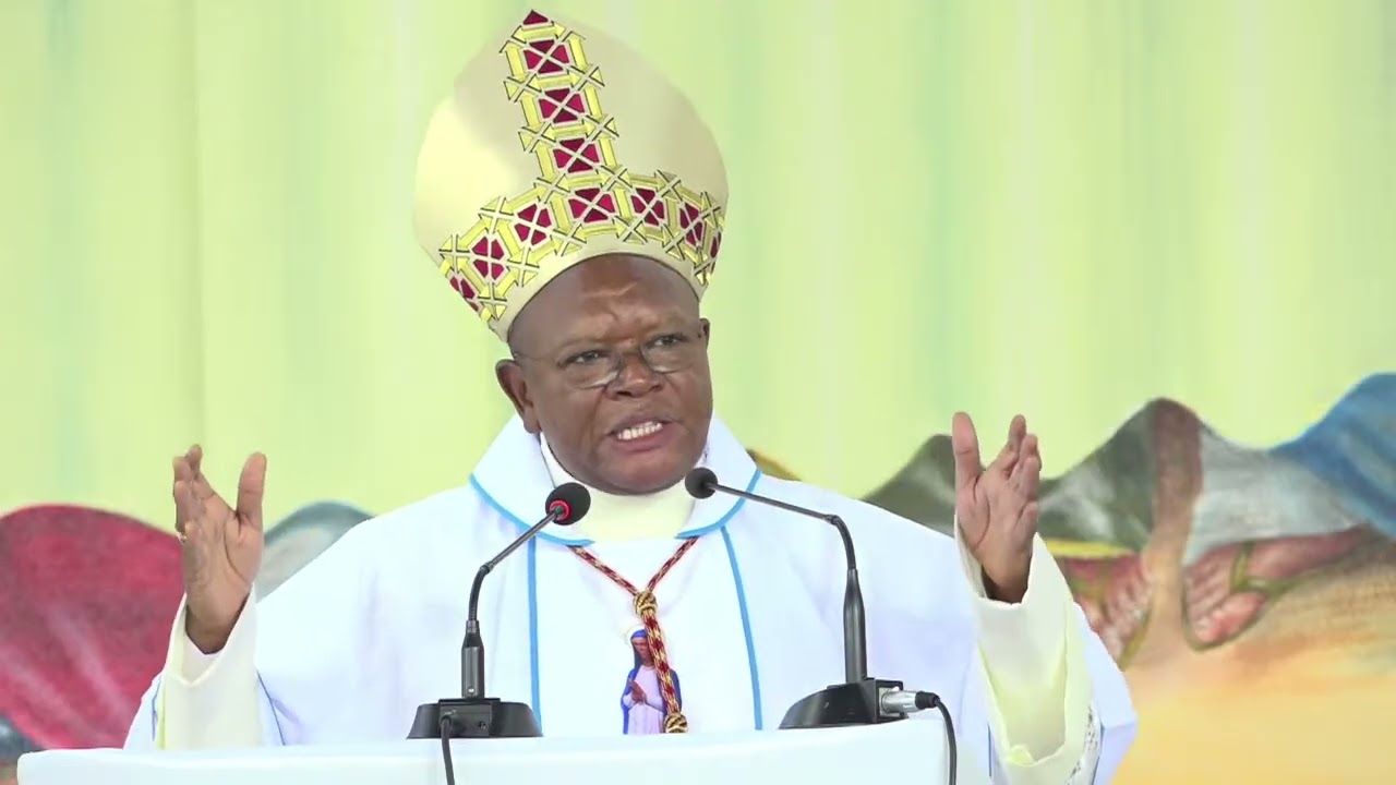 LE MESSAGE  DU CARDINAL FRIDOLIN AMBONGO BESUNGU/PRESIDENT  DE SECAM/SCEAM
