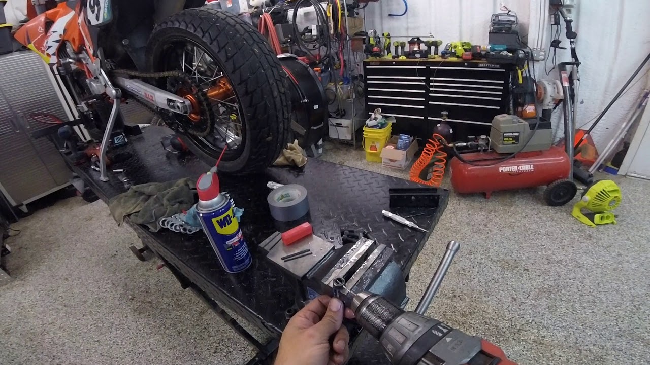 drilling bolts for safety wire