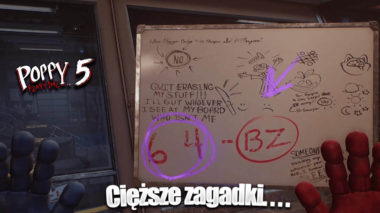 Te zagadki ryją banie...... 🤯| *Poppy Playtime Chapter 5* - Zniszczone rzeczy 💔💥 [#4] [PREMIERA]