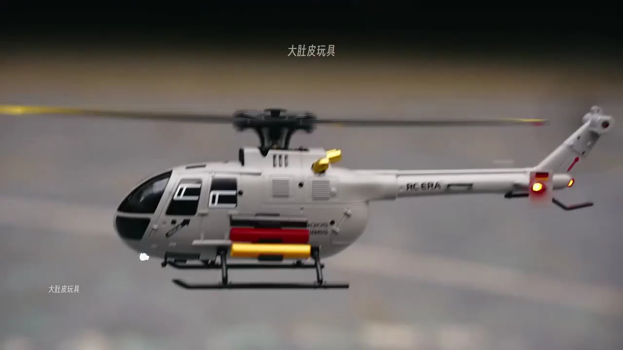 Affordable and stylish BO105 remote control helicopter 