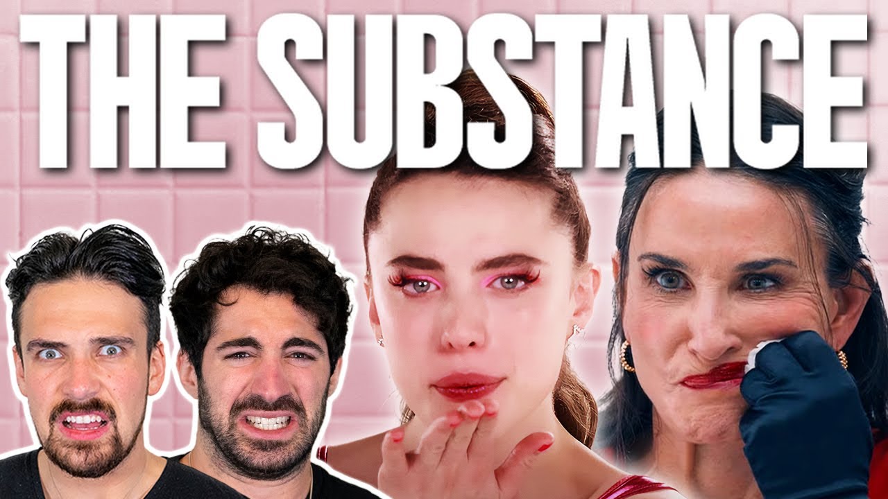 First time watching *THE SUBSTANCE* (its extremely gross)