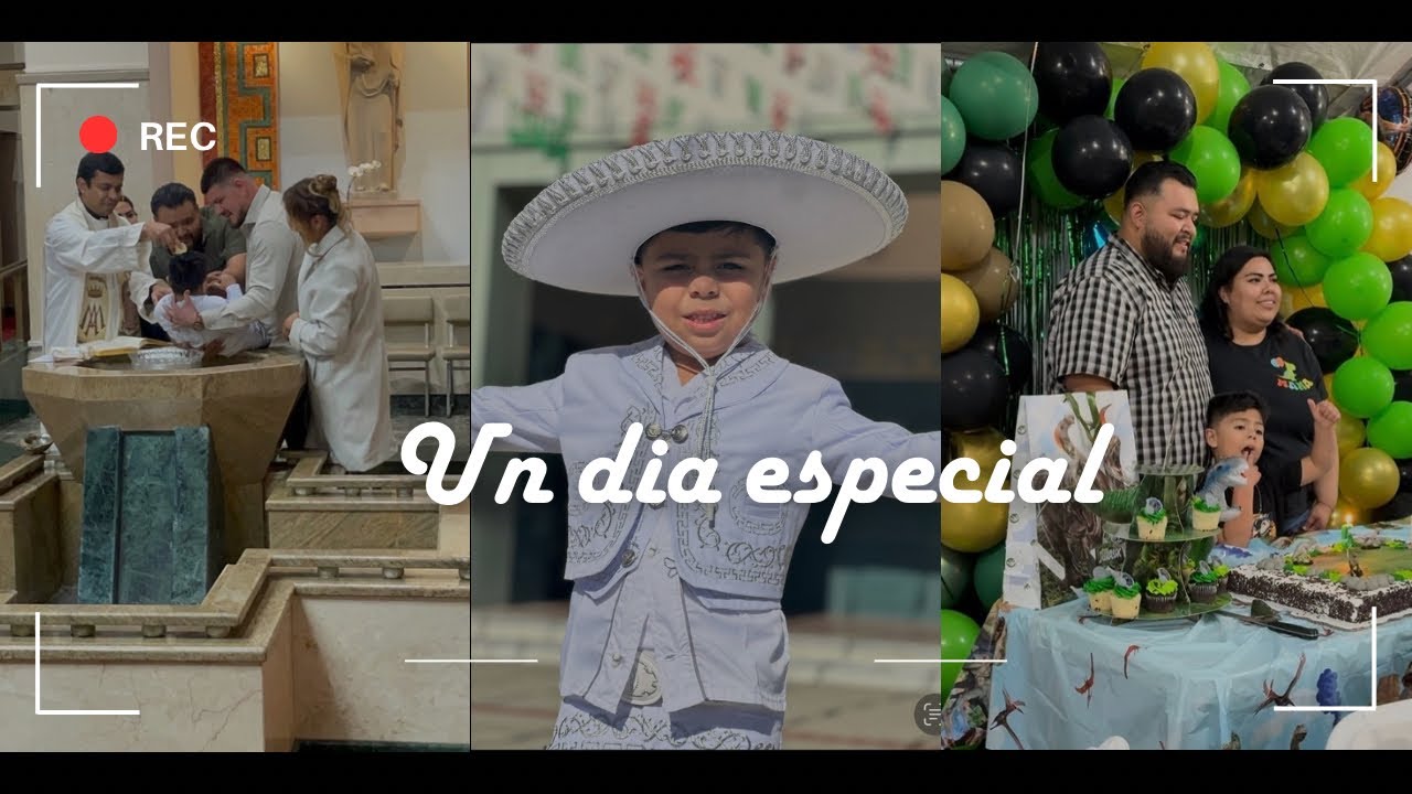 FESTEJANDO EL BAUTISMO Y CUMPLEAÑOS 🙏🥳