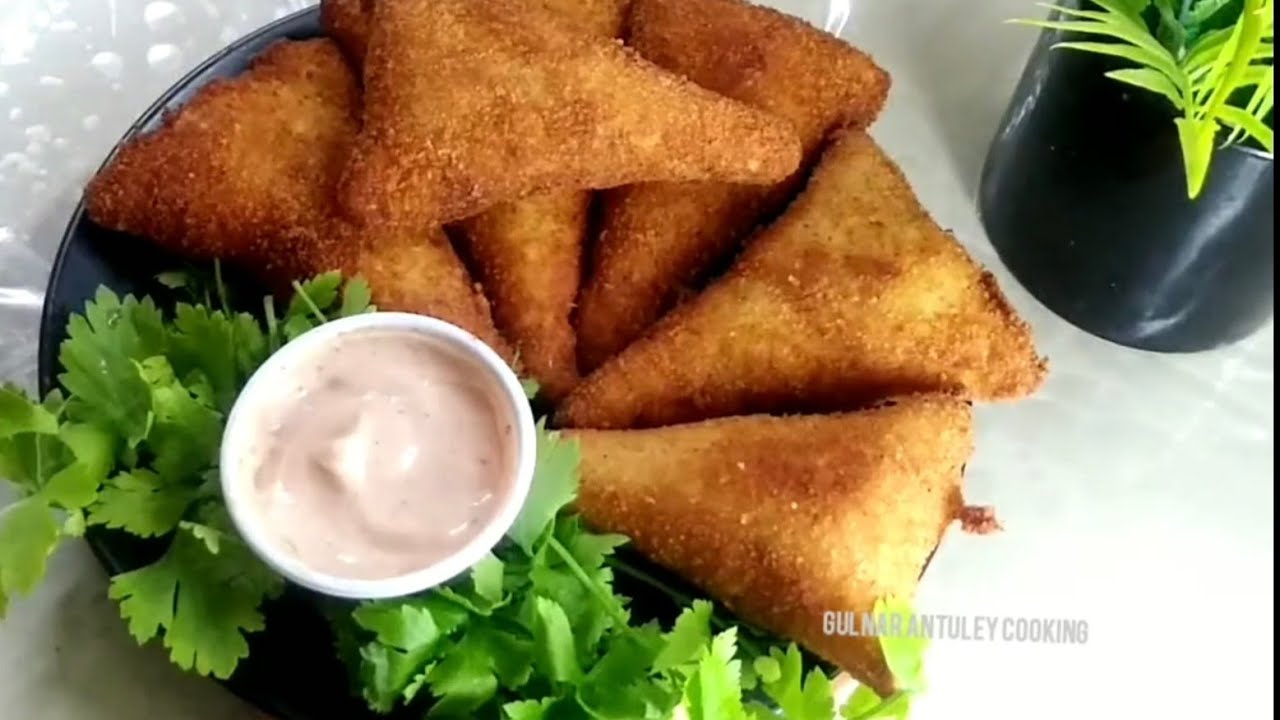 How to Make Cheesy Chicken Corn Bread Cone Samosa Recipe | Ramadan 2026 Special 