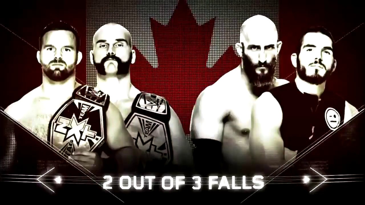 NXT Takeover: Toronto || The Revival vs #DIY NXT TagTeam Championship