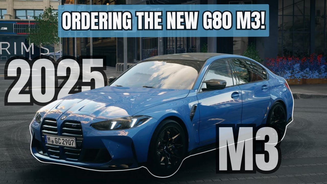 Ordering a BRAND NEW 2025 BMW G80 M3 or G82 M4 LCI - My order took 1 year 😳...