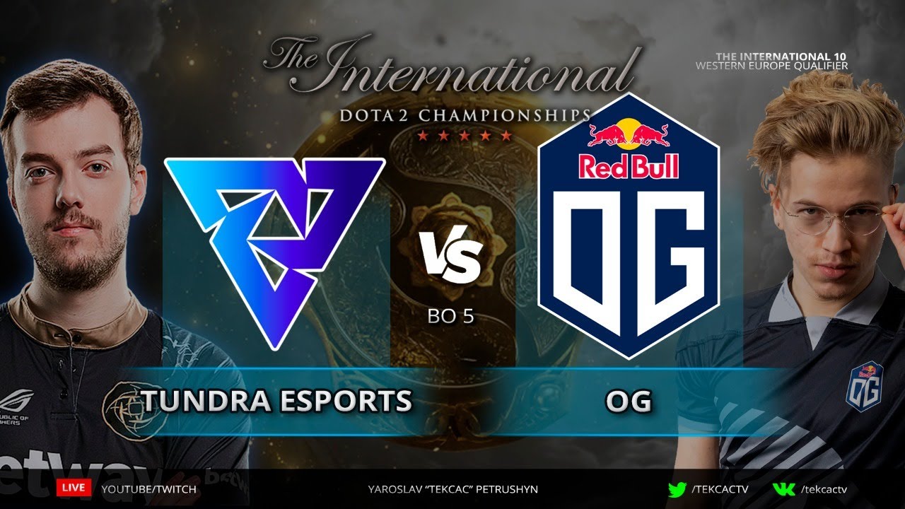 Grand Final - СЛОТ НА ИНТ 🔴OG vs Tundra Esports | The International 10: Western Europe Qualifier