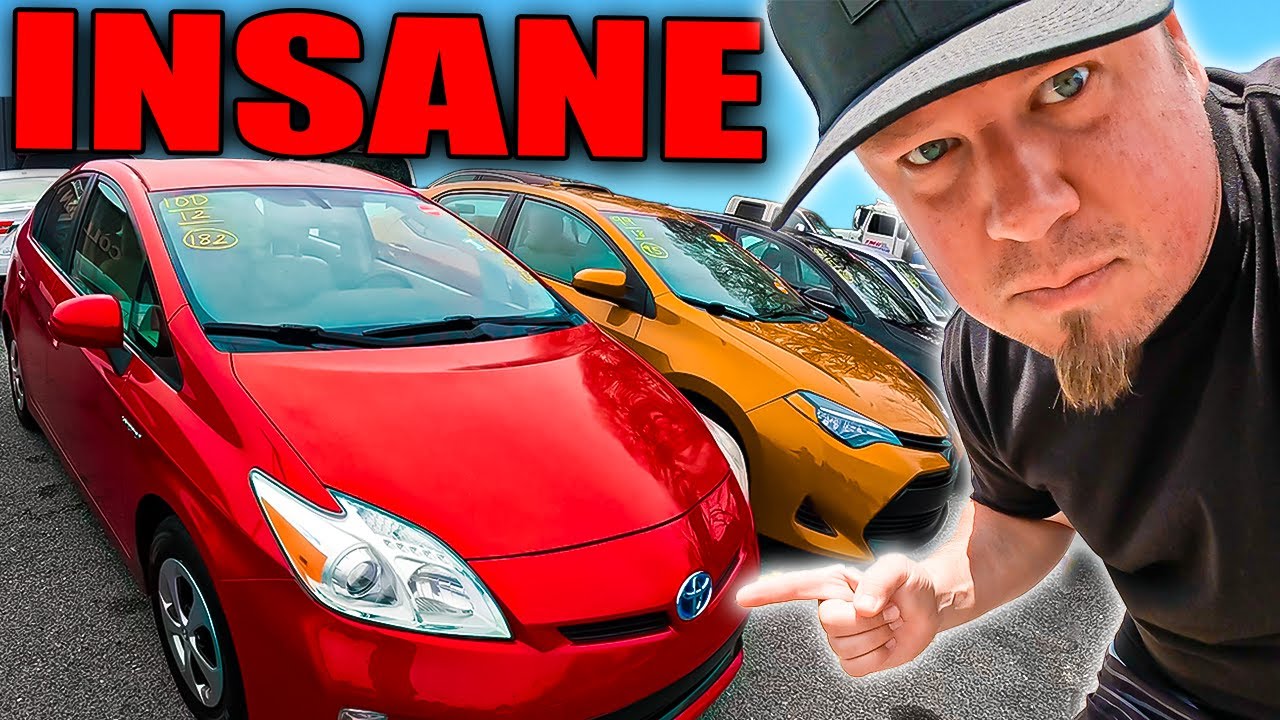 14 Minutes Of ME Getting INSANE PRICES At A Car Dealer Auction